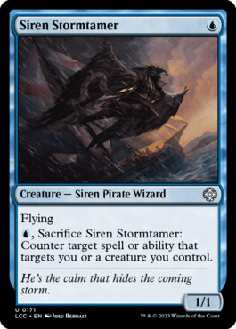 Siren Stormtamer - The Lost Caverns of Ixalan Commander