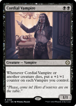 Cordial Vampire - The Lost Caverns of Ixalan Commander