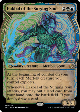 Hakbal of the Surging Soul - The Lost Caverns of Ixalan Commander