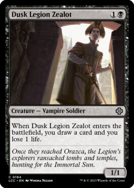 Dusk Legion Zealot - The Lost Caverns of Ixalan Commander