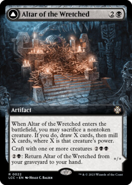 Altar of the Wretched -> Wretched Bonemass - The Lost Caverns of Ixalan Commander