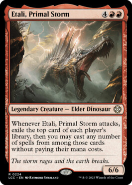 Etali, Primal Storm - The Lost Caverns of Ixalan Commander