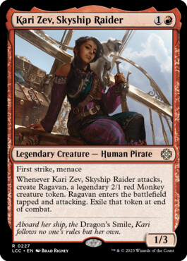 Kari Zev, Skyship Raider - The Lost Caverns of Ixalan Commander