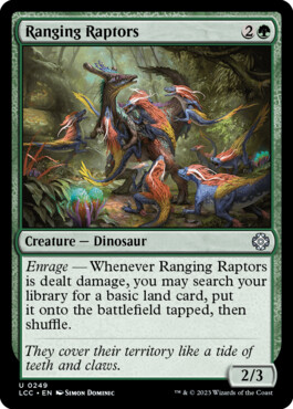 Ranging Raptors - The Lost Caverns of Ixalan Commander