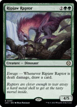 Ripjaw Raptor - The Lost Caverns of Ixalan Commander