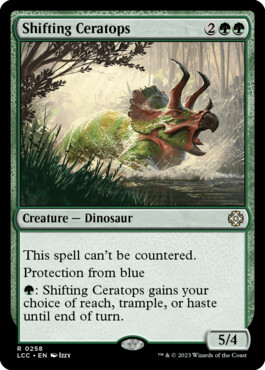 Shifting Ceratops - The Lost Caverns of Ixalan Commander