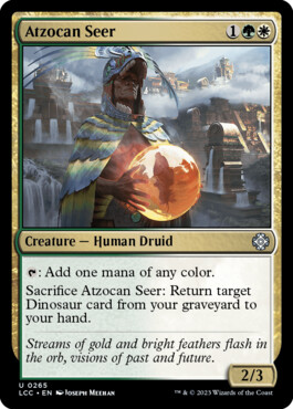 Atzocan Seer - The Lost Caverns of Ixalan Commander