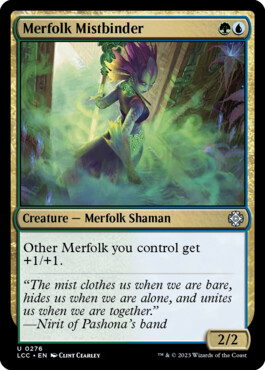 Merfolk Mistbinder - The Lost Caverns of Ixalan Commander