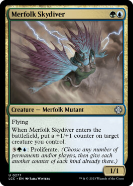 Merfolk Skydiver - The Lost Caverns of Ixalan Commander