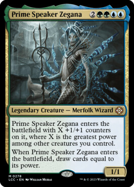 Prime Speaker Zegana - The Lost Caverns of Ixalan Commander