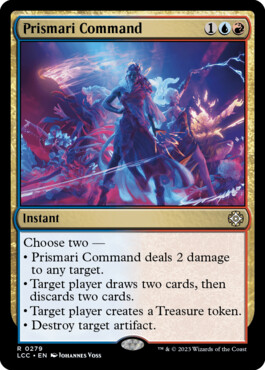 Prismari Command - The Lost Caverns of Ixalan Commander