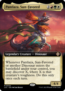 Pantlaza, Sun-Favored - The Lost Caverns of Ixalan Commander