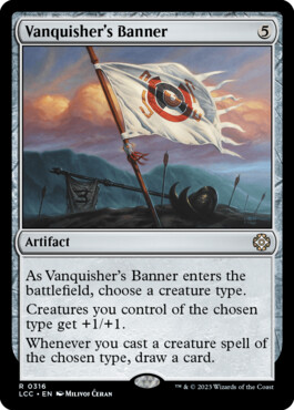 Vanquisher's Banner - The Lost Caverns of Ixalan Commander