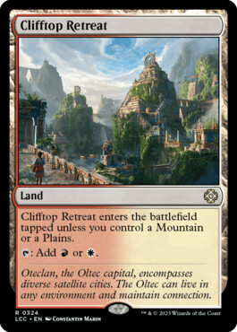 Clifftop Retreat - The Lost Caverns of Ixalan Commander