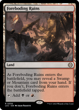 Foreboding Ruins - The Lost Caverns of Ixalan Commander