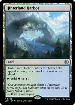 Hinterland Harbor - The Lost Caverns of Ixalan Commander