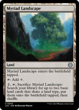 Myriad Landscape - The Lost Caverns of Ixalan Commander