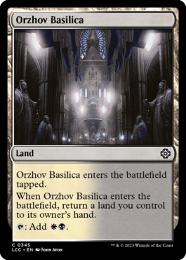 Orzhov Basilica - The Lost Caverns of Ixalan Commander