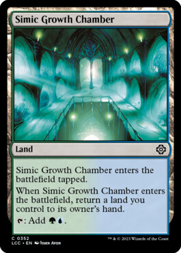 Simic Growth Chamber - The Lost Caverns of Ixalan Commander