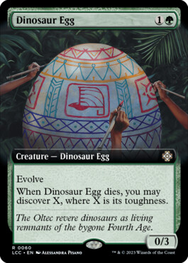 Dinosaur Egg - The Lost Caverns of Ixalan Commander
