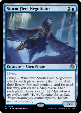 Storm Fleet Negotiator - The Lost Caverns of Ixalan Commander