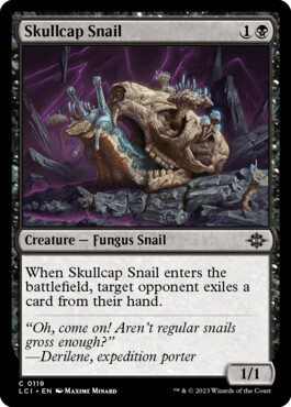 Skullcap Snail - The Lost Caverns of Ixalan