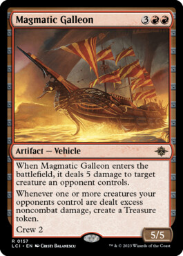 Magmatic Galleon - The Lost Caverns of Ixalan