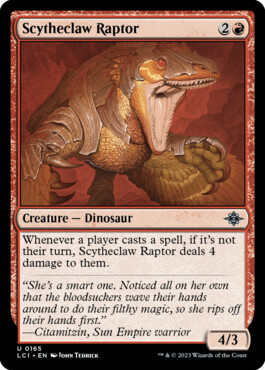Scytheclaw Raptor - The Lost Caverns of Ixalan