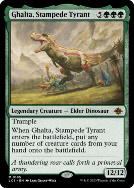 Ghalta, Stampede Tyrant - The Lost Caverns of Ixalan