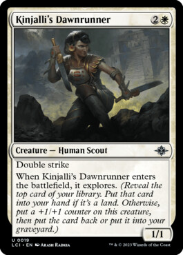 Kinjalli's Dawnrunner - The Lost Caverns of Ixalan