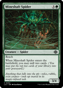 Mineshaft Spider - The Lost Caverns of Ixalan