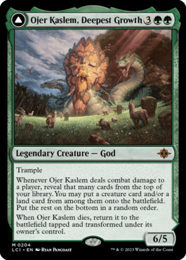 Ojer Kaslem, Deepest Growth -> Temple of Cultivation - The Lost Caverns of Ixalan