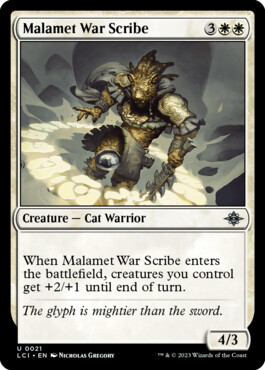 Malamet War Scribe - The Lost Caverns of Ixalan