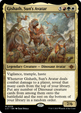 Gishath, Sun's Avatar - The Lost Caverns of Ixalan