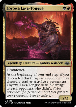 Zoyowa Lava-Tongue - The Lost Caverns of Ixalan