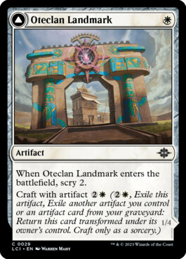 Oteclan Landmark -> Oteclan Levitator - The Lost Caverns of Ixalan