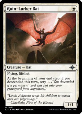 Ruin-Lurker Bat - The Lost Caverns of Ixalan