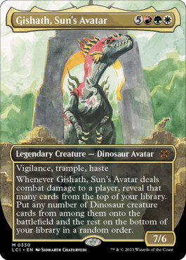 Gishath, Sun's Avatar - The Lost Caverns of Ixalan