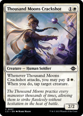 Thousand Moons Crackshot - The Lost Caverns of Ixalan