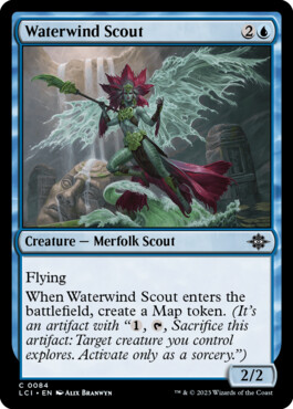 Waterwind Scout - The Lost Caverns of Ixalan