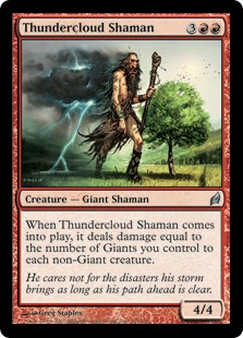 Thundercloud Shaman - Lorwyn