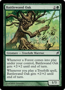 Battlewand Oak - Lorwyn