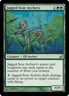 Jagged-Scar Archers - Lorwyn