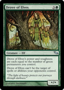 Drove of Elves - Shadowmoor