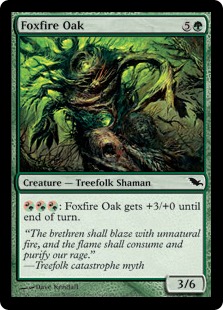 Foxfire Oak - Shadowmoor