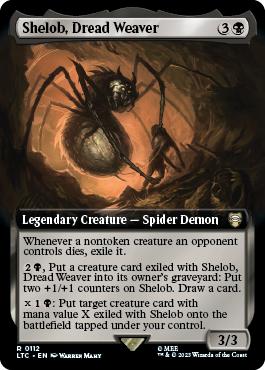 Shelob, Dread Weaver - The Lord of the Rings: Tales of Middle Earth Commander