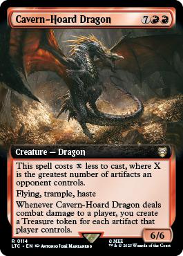 Cavern-Hoard Dragon - The Lord of the Rings: Tales of Middle Earth Commander