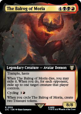 The Balrog of Moria - The Lord of the Rings: Tales of Middle Earth Commander