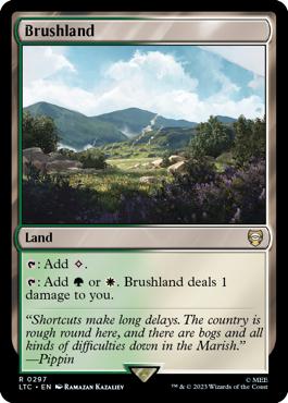 Brushland - The Lord of the Rings: Tales of Middle Earth Commander