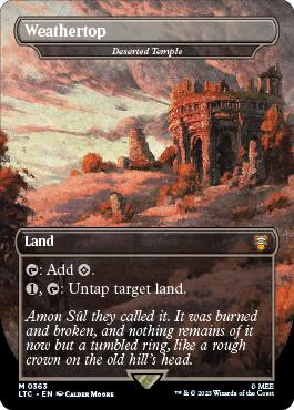 Deserted Temple - The Lord of the Rings: Tales of Middle Earth Commander